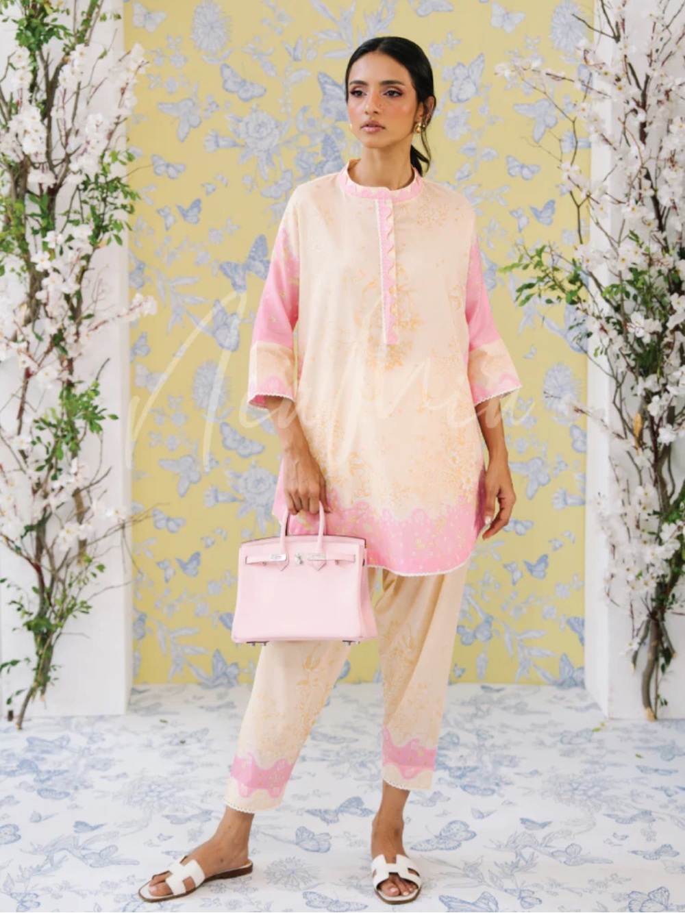Nia Mia Brand NWT Pakistani 2 piece Summer Lawn outfit